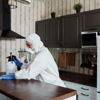 cleaning quartz worktop with quartz worktop cleaner