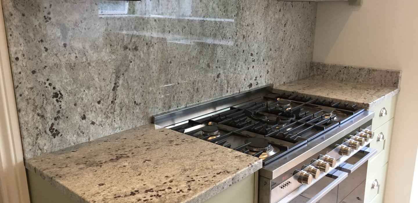 Splashbacks of Delicatus granite