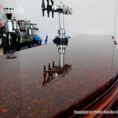 Bar Worktops brown granite