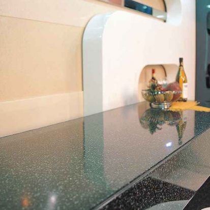 Bar Worktops green granite