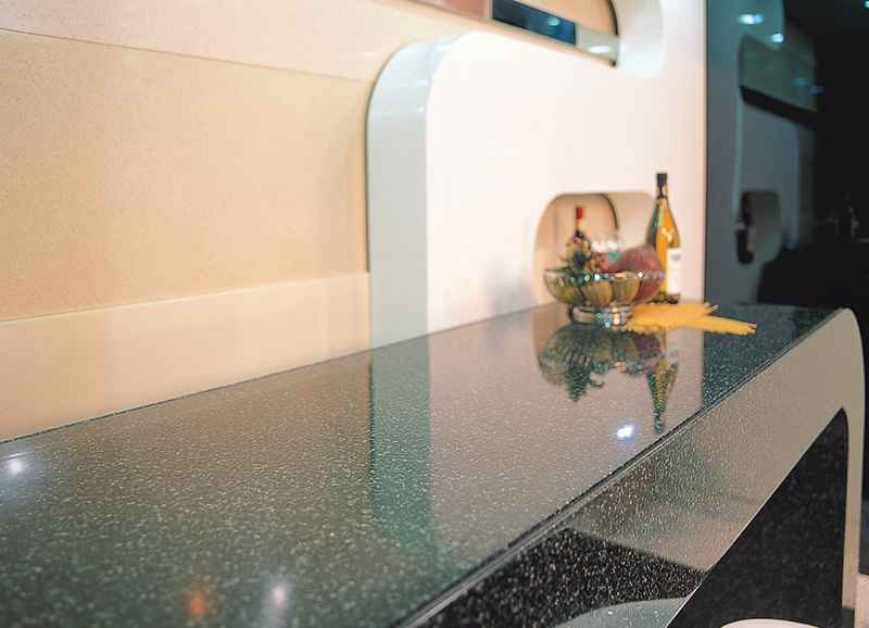 Bar Worktops green granite