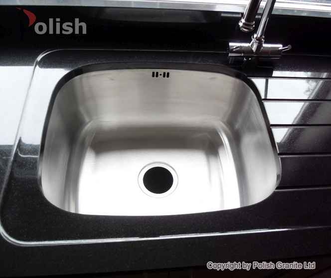 Undermounted Sinks Indian Jet Black