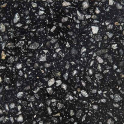 Taurus Terazzo Black Technistone Quartz Worktops