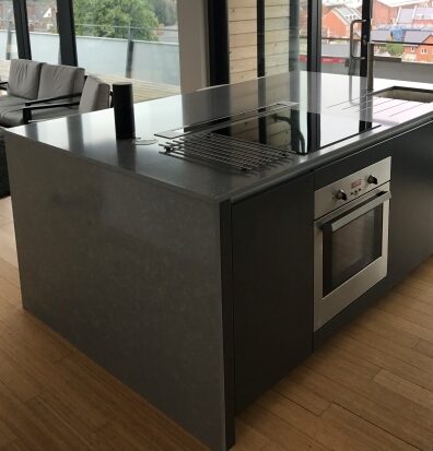 Kitchen granite worktops side panel