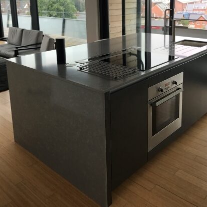 Kitchen granite worktops side panel