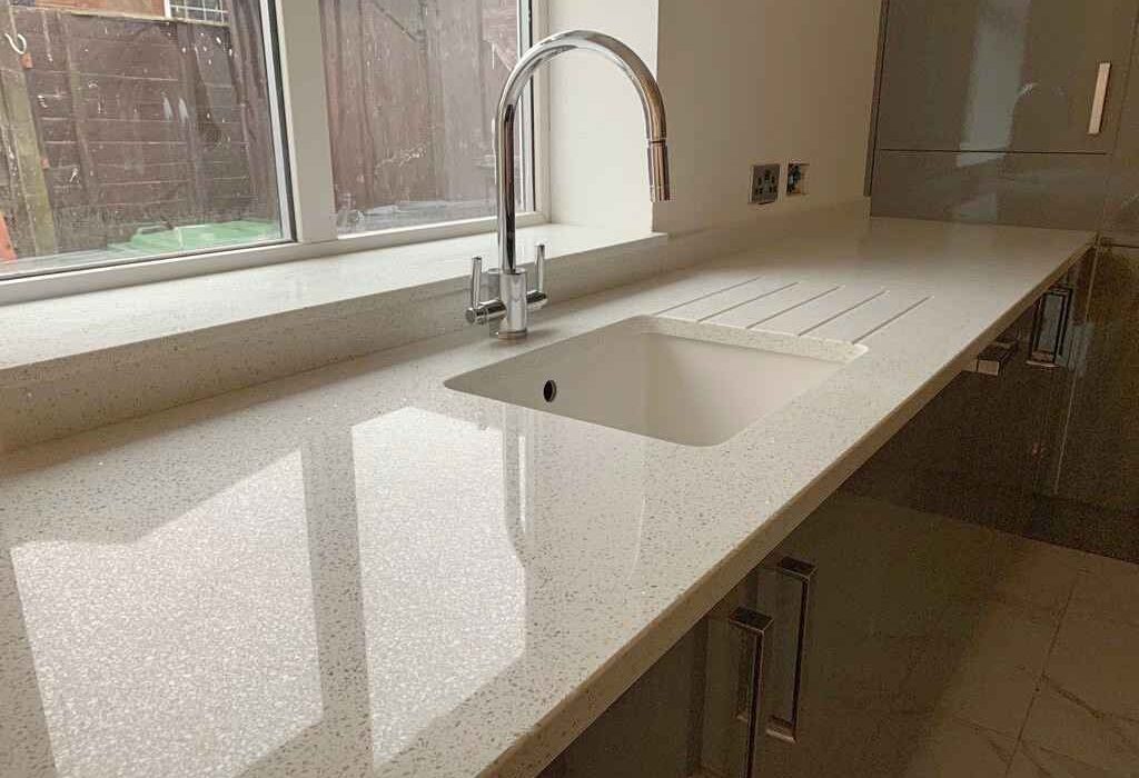 Lactea by Compac quartz worktops