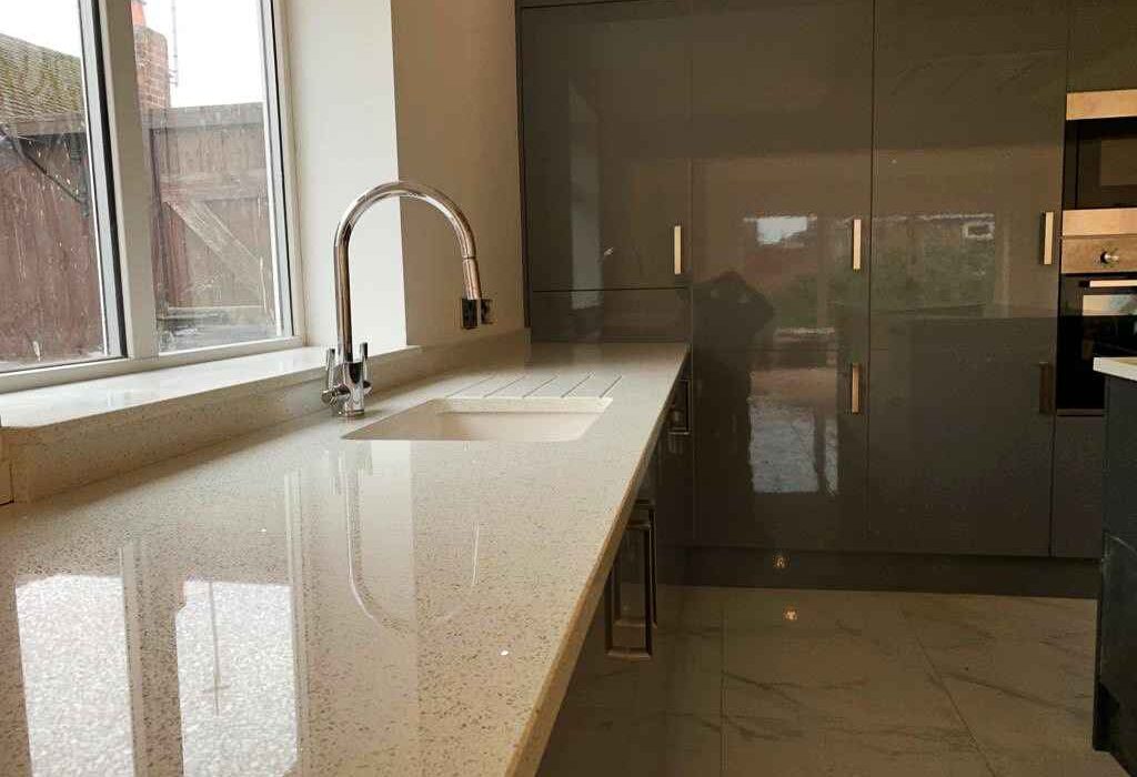 Lactea by Compac quartz worktops