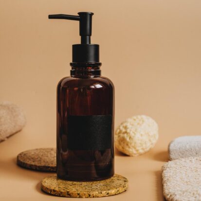 stone coasters under soap