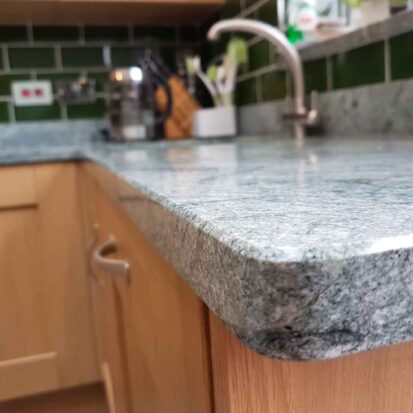 30mm granite worktops in green