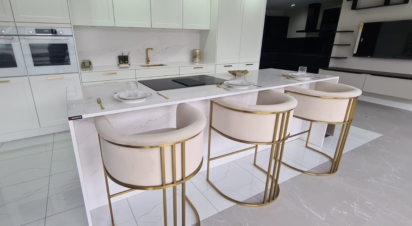 White quartz worktops express delivery
